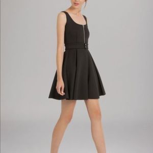 Black Maje cocktail dress.